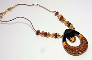 【送料無料】ジュエリー・アクセサリー イタリアネックレスエッグブラックムリーナムラーノガラスcolla..