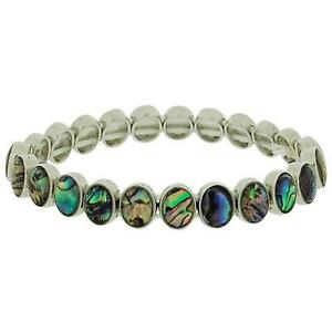 lolivia collection donna paua shell bracciale link a forma di ovale, 6 polliciオリビアコレクションドナパウアシェルオーバルリンクブレスレットインチ※注意※NYからの配送になりますので2週間前後お時間をいただきます。人気の商品は在庫が無い場合がございます。ご了承くださいませ。サイズの種類の商品は購入時の備考欄にご希望のサイズをご記載ください。　携帯メールでの登録ですと楽天からのメールが届かない場合がございます。