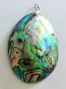 yzWG[EANZT[ p[y_gO[gi`ArVF}U[bella grande naturale abalone shell madreperla ciondolo