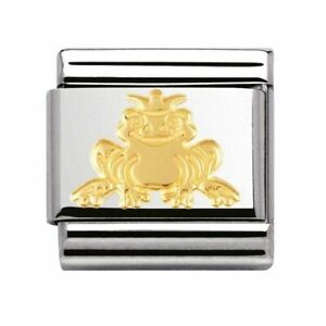 【送料無料】ジュエリー・アクセサリー オリジナルクラシックノミネートゴールドペンダントプリンスフロッグoriginale nomination classic 18kt oro ciondolo principe ranocchio