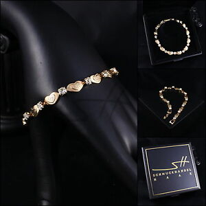 【送料無料】ジュエリー・アクセサリー ブレスレットブレスレットハートブレスレットイエロースワロフスキーケースbracciale, bracelet * cuore * bracciale, giallo pl, swarovski elements, astuccio