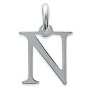 【送料無料】ジュエリー・アクセサリー ペンデンティフイニストレトルシェーヌアンオプションアイデカドーpendentif initiale lettre n en argent 925 chaine en option idee cadeau(4)