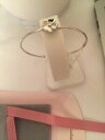 【送料無料】ジュエリー・アクセサリー ベイカーハートファインフラワーブレスレットシルバートーンブレスレットted baker cuore fiore ultra fine bracciale braccialetto tono argento