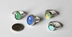 【送料無料】ジュエリー・アクセサリー スターリングシルバームードリングsterling silver mood ring, fatti a mano nel regno unito