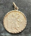 ジュエリー・アクセサリー シルバーセントクリストファーペンダントラウンドペンダントsilver st christopher un pendenteround 24cm x 24cm religiosa a un pendente