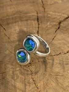 【送料無料】ジュエリー・アクセサリー アニージョクリスタルデスワロフスキーザマクリングanillo cristal de swarovski zamak ring 50 10