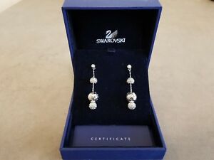 【送料無料】ジュエリー・アクセサリー レアスワロフスキーイヤリングorecchini swarovski raro