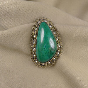 【送料無料】ジュエリー・アクセサリー アンシエンヌブローシュペンデンティフエンアルジェントマラカイトエペルancienne broche, pendentif en argent malachite et perles