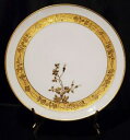 Haviland Limoges French Porcelain Applied Gold Plate by White's Art Co Chicagoハビランド・リモージュ・フレンチ・ポーセリン・アプライド・ゴールド・プレート・バイ・ホワイトズ・アート・コー・シカゴ※注意※NYからの配送になりますので2週間前後お時間をいただきます。人気の商品は在庫が無い場合がございます。ご了承くださいませ。サイズの種類の商品は購入時の備考欄にご希望のサイズをご記載ください。　携帯メールでの登録ですと楽天からのメールが届かない場合がございます。