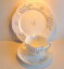 ̵ۥåʡĴƫSHELLEY DAINTY SHAPE BLUE ROCK TRIO 8 PLATE, CUP & SAUCER ENGLISH BONE CHINA S1