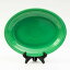 【送料無料】キッチン用品・食器・調理器具・陶器　ヴィンテージホーマーラフリンフィステスタレオリジナルグリーンオーバルプラッターVintage Homer Laughlin Fiestaware Original Green Oval Platter 12 1/2x 9 7/8