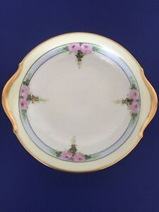 ̵ۥåʡĴƫ⡼ܥԥ󥯥ХT V LIMOGES HAND PAINTED PORCELAIN BOWL PINK ROSES