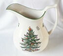 yzLb`piEHEE@X|fNX}Xc[WOsb`[{bNXSpode Christmas Tree Jug / Pitcher - NEW - Boxed