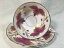 ̵ۥåʡĴƫץ󥺥֥ʡԥ󥯥ȥɥƥåץܿCopelands Grosvenor Pink 'CULROSS' and Gold TEA CUP & SAUCER - VGC Multiples