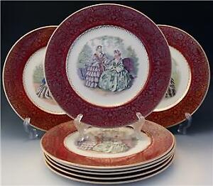 【送料無料】キッチン用品・食器・調理器具・陶器　ゴディプリントディナーサービスプレートセーラムチ..