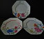 ̵ۥåʡĴƫե쥹Ȭѷǥʡץ졼3 Lynn Chase 1996 Flores Octagonal 10 Dinner Plates