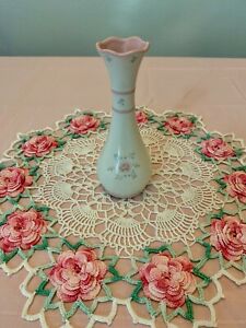 ̵ۥåʡĴƫƥХåɲӥ쥢ǥPfaltzgraff Tea Rose Bud Vase...