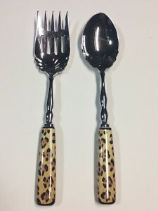 Lynn Chase Designs AMAZONIAN JAGUAR Serving Fork &amp; Spoon Set VHTF リンチェイスデザインアマゾンジャガーサービングフォークスプーンセット※注意※NYからの配送になりますので2週間前後お時間をいただきます。人気の商品は在庫が無い場合がございます。ご了承くださいませ。サイズの種類の商品は購入時の備考欄にご希望のサイズをご記載ください。　携帯メールでの登録ですと楽天からのメールが届かない場合がございます。