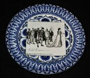 キッチン用品・食器・調理器具・陶器　Royal Doulton GIBSON GIRLS Widow &amp; Friend Plate SHE GOES TO THE DRESS BALL 10.5