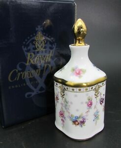 ROYAL ANTOINETTE Crown Derby PERFUME BOTTLE with STOPPER &amp; Box 1st Qualityロイヤルアントワネットクラウンダービー香水ボトル、ストッパーボックス第品質※注意※NYからの配送になりますので2週間前後お時間をいただきます。人気の商品は在庫が無い場合がございます。ご了承くださいませ。サイズの種類の商品は購入時の備考欄にご希望のサイズをご記載ください。　携帯メールでの登録ですと楽天からのメールが届かない場合がございます。