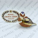 Royal Crown Derby Chaffinch Bird Paperweight - 1st Quality - Gold Stopperロイヤルクラウンダービーチャフィンチバードペーパー級第品質ゴールドストッパー※注意※NYからの配送になりますので2週間前後お時間をいただきます。人気の商品は在庫が無い場合がございます。ご了承くださいませ。サイズの種類の商品は購入時の備考欄にご希望のサイズをご記載ください。　携帯メールでの登録ですと楽天からのメールが届かない場合がございます。