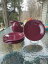 ̵ۥåʡĴƫץ졼ȥåȥåȥåȥ磻ۡޡեե4 Luncheon PLATES set lot claret wine HOMER LAUGHLIN FIESTA WARE 9 NEW