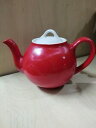 【送料無料】キッチン用品・食器・調理器具・陶器 レアホール中国フランス形中国赤ヴィンテージティーポットRare Hall China French Shape Chinese Red Vintage Teapot(3)