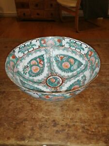 hokushin㤨̵֡ۥåʡĴƫƥܥ롣Antique Chinese Large China Decorative Bowl.פβǤʤ22,980ߤˤʤޤ