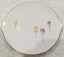 hokushin㤨̵֡ۥåʡĴƫϥåѡȥ塼åץѥ谷եץ졼Hutschenreuther Apart Tulips Pattern #2216 11 3/4 Handled Flower Cake PlateפβǤʤ22,980ߤˤʤޤ