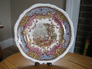 ̵ۥåʡĴƫݥǥץɥͥ󥿥ӥ塼ǥʡץ졼ǯSpode Copeland Continental Views 10 1/4 Dinner Plate 4336 Circa 1894-1910