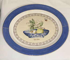 ̵ۥåʡĴƫ礭ʥӥ󥰥ץå󥺥󥰥WEDGWOOD Sarah's Garden Large Serving Platter 16.5x13.5x2 Queen's Ware England