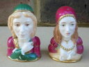 yzLb`piEHEE@CEEX^[EVFCNXsÃLN^[LhEXibt@[Y~IƃWGbgROYAL WORCESTER Shakespeare's Characters Candle Snuffers - Romeo &amp; Juli