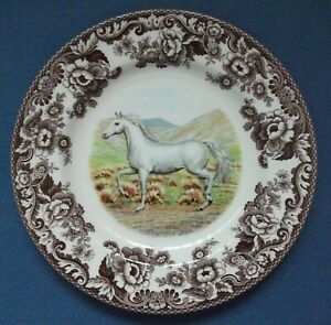 【送料無料】キッチン用品・食器・調理器具・陶器　イギリス製のウッドランドアラビアンホースディナー..