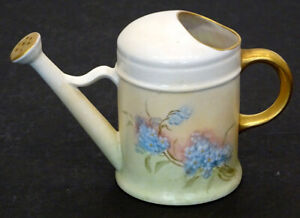 ̵ۥåʡĴƫƥ⡼弧֤ο延̥ץ󥯥顼Antique LIMOGES Porcelain HAND PAINTED FLORAL Waterer WATERING CAN Sprinkler