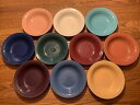 【送料無料】キッチン用品 食器 調理器具 陶器 ナンシー カルフーンスープシリアルボウルセット色NANCY CALHOUN Soup/Cereal Bowls-Set of 10 Various Colors-EUC