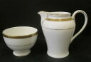 Minton 'Winchester' Milk Jug &amp; Sugar Bowl, Excellent Conditionミントンウィンチェスターミルクジャグシュガーボウル、優れた条件※注意※NYからの配送になりますので2週間前後お時間をいただきます。人気の商品は在庫が無い場合がございます。ご了承くださいませ。サイズの種類の商品は購入時の備考欄にご希望のサイズをご記載ください。　携帯メールでの登録ですと楽天からのメールが届かない場合がございます。