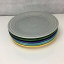 【送料無料】キッチン用品・食器・調理器具・陶器 ヴィンテージ年代本物のフィレストウェアランチョンプレートのセット6) Vintage 1950's Genuine Fiestaware Luncheon Plates - Set of 6(3)