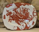 hokushin㤨̵֡ۥåʡĴƫơץå륦ܡ֤ɥ饴Vintage Platter By Royal Worcester Bone China White China With Red Dragon LargeפβǤʤ25,980ߤˤʤޤ