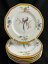 ̵ۥåʡĴƫϥӥɥ⡼奨ǥ󥵥ץ졼ȥޥɥȥСѥΥåSET OF 6 HAVILAND LIMOGES EDEN 7-5/8 SALAD PLATES MUSTARD TRIM BIRDS PARADISE