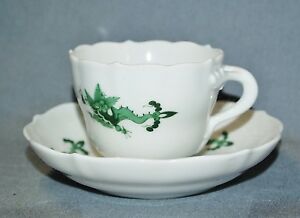 ̵ۥåʡĴƫå㥫åץޥ󡢥꡼ɥ饴󡢼Moccha Cup Meissen, Green Dragon, Hand Painted