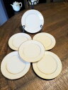 【送料無料】キッチン用品・食器・調理器具・陶器 レノックスヘイワースパンバタープレートタグ付き新しいLenox Hayworth Bread & Butter Plates NEW with Tags x 6(3)