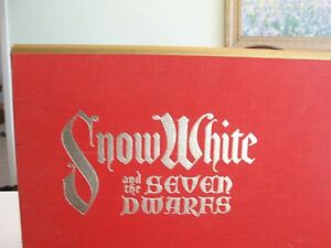 ̵ۥåʡĴƫɱȼͤξܸͤǥꥰSNOW WHITE AND THE SEVEN DWARFS BOOK W/ LIMITED EDITION SERIGRAPHS