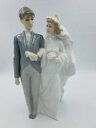 yzLb`piEHEE@iIoChXyCtBMA̓ԉŉԖNAO BY LLADRO SPAIN PORCELAIN FIGURINE WEDDING DAY BRIDE &amp; GROOM No 1199-1984
