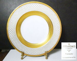 ̵ۥåʡĴƫ٥ʥɡ⡼塦ƥߥå쥴ɥॹץܥʣĥߥBernardaud Limoges VINTIMILLE GOLD Rimmed Soup Bowl(s) Mint !