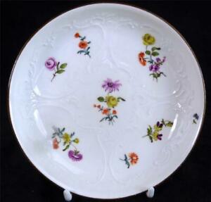 ̵ۥåʡĴƫƥޥ󼧴諒ANTIQUE 18th CENTURY MEISSEN PORCELAIN SAUCER