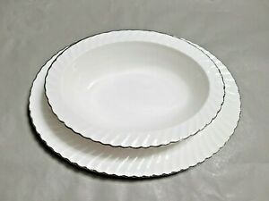 【送料無料】キッチン用品・食器・調理器具・陶器　ロイヤルウスターエンゲージメントパターンオーバル..