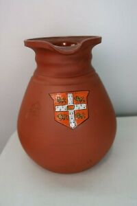 ̵ۥåʡĴƫƥååɥƥ饳å֥å桼顼ɥ󥰥ǯAntique Wedgwood Terracotta Cambridge Ale Jug Woollard & Co. England 1850's