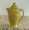 【送料無料】キッチン用品・食器・調理器具・陶器 フィレスタウェアヒマワリコーヒーサーバーフィエスタイエロー引退サービングピッチャーFiestaware Sunflower Coffee Server Fiesta Yellow Retired Serving Pitcher