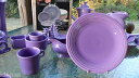 【送料無料】キッチン用品・食器・調理器具・陶器 ディナープレートライラックパープルホーマーラフリンフィエスタ最初の新しいDINNER PLATE lilac purple HOMER LAUGHLIN FIESTA 10.5 1st new