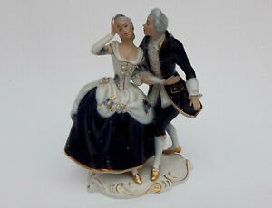 ̵ۥåʡĴƫ롦å֥󥹡åץץե奢ͥROYAL DUX ROCOCO DANCING COUPLE No.137 FIGURINE ~ EXCELLENT